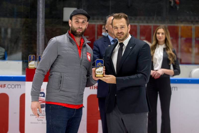 Ice Hockey. World Championship Division 1 Group B. Estonia - Ukraine. 01.05.2022