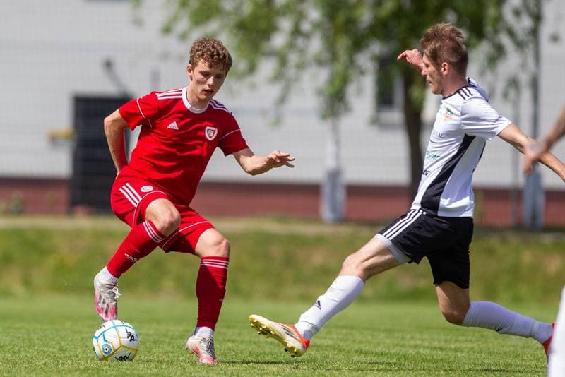 Football. Zina IV Liga. Piast II Gliwice - Unia Turza Slaska. 21.05.2022