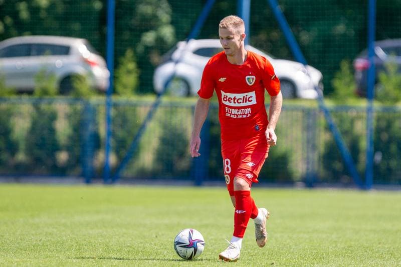 Football. Sparing. Kuznia Ustron - Piast Gliwice. 18.06.2022