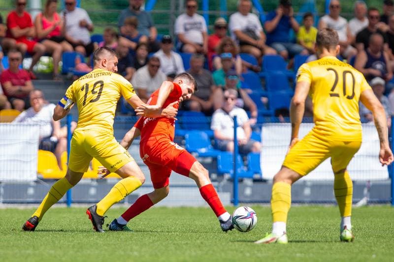 Football. Sparing. Kuznia Ustron - Piast Gliwice. 18.06.2022