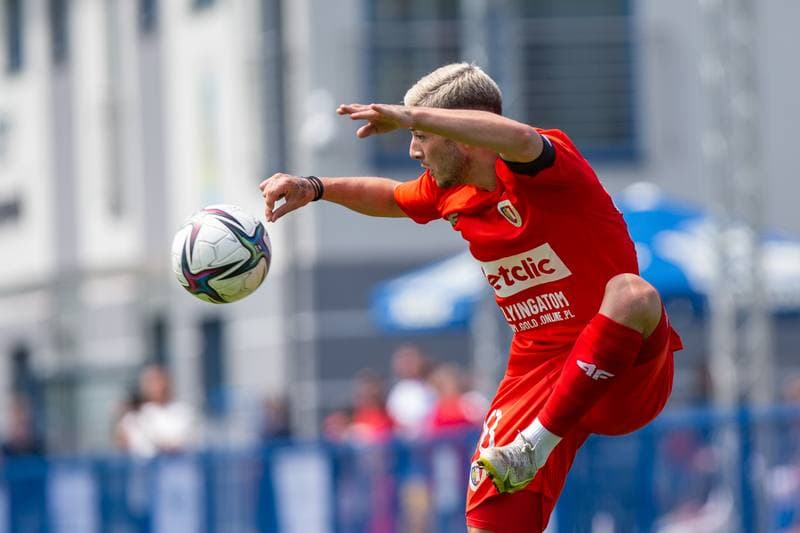 Football. Sparing. Kuznia Ustron - Piast Gliwice. 18.06.2022