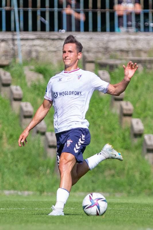 Football. Sparing. Gornik Zabrze - Puszcza Niepolomice. 24.06.2022