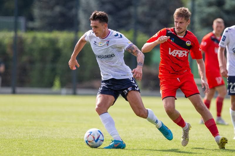 Football. Sparing. Gornik Zabrze - MFK Tatran Liptovski Mikulas. 28.06.2022