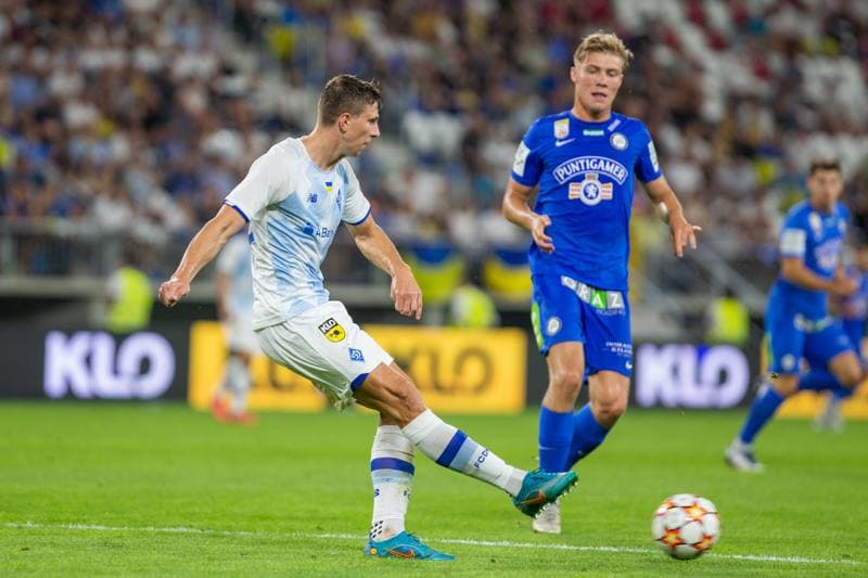 Football. UEFA Champions League. Dynamo Kyiv - Sturm Graz. 03.08.2022