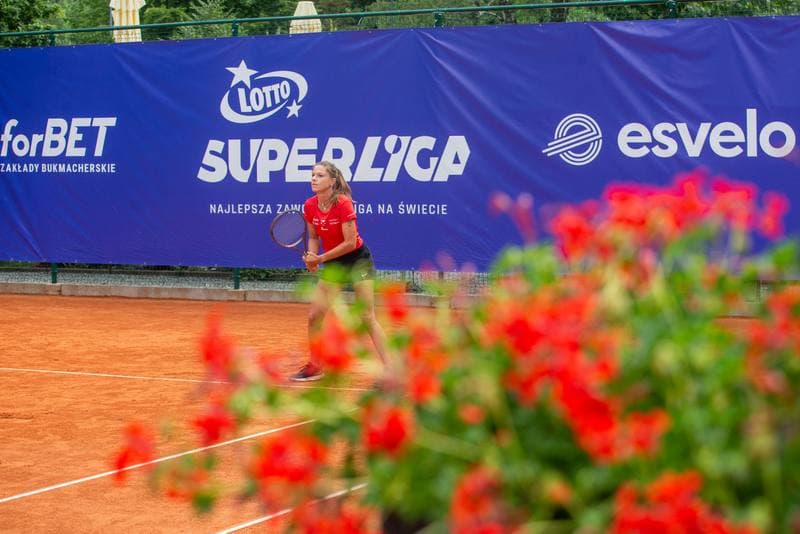 Tennis. Lotto SuperLiga. KT Kubala Ustron - Park Tenisowy Olimpia Poznan. 07.08.2022