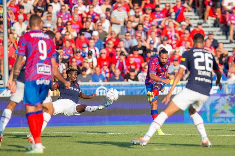 Football. UEFA Conference League. Rakow Czestochowa - Slavia Prague. 18.08.2022