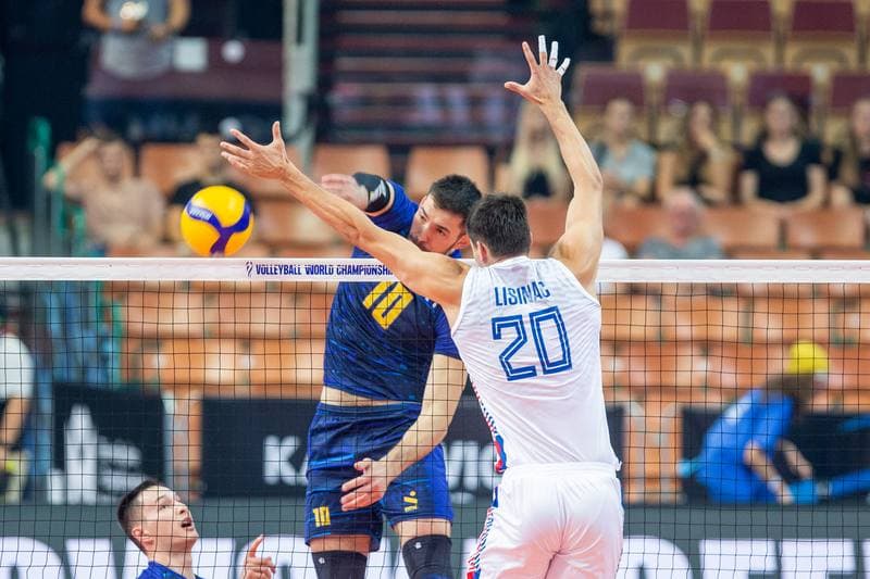 Volleyball. FIVB Men's World Championship. Ukraine - Serbia. 27.08.2022