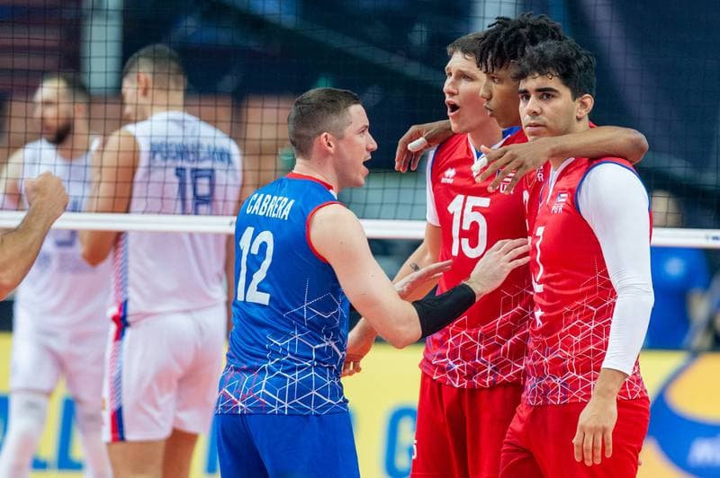 Volleyball. FIVB Men's World Championship. Serbia - Puerto Rico. 29.08.2022