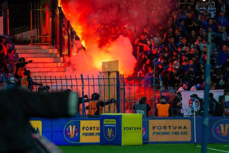 Football. Fortuna Puchar Polski. Ruch Chorzow - Gornik Zabrze. 01.09.2022
