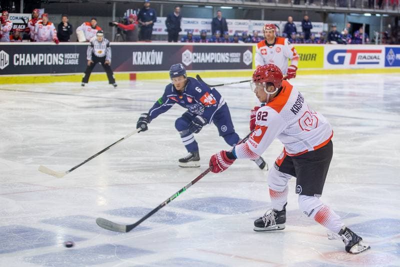 Ice Hockey. Champions Hockey League. Comarch Cracovia - Straubing Tigers. 02.09.2022