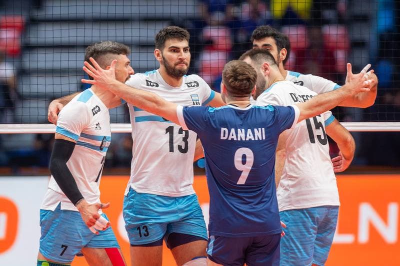 Volleyball. FIVB Men's World Championship. Argentina - Brazil. 08.09.2022
