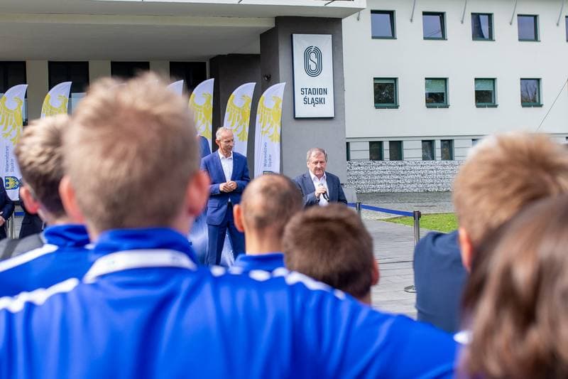Football. Slask Stadion. Monument Unveiling. 13.09.2022