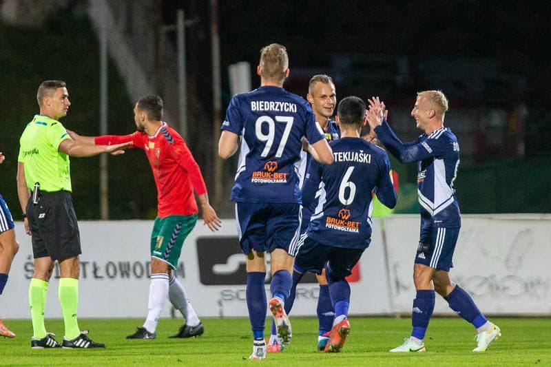 Football. Fortuna I Liga. Zaglebie Sosnowiec - Bruk-Bet Termalica Nieciecza. 10.10.2022