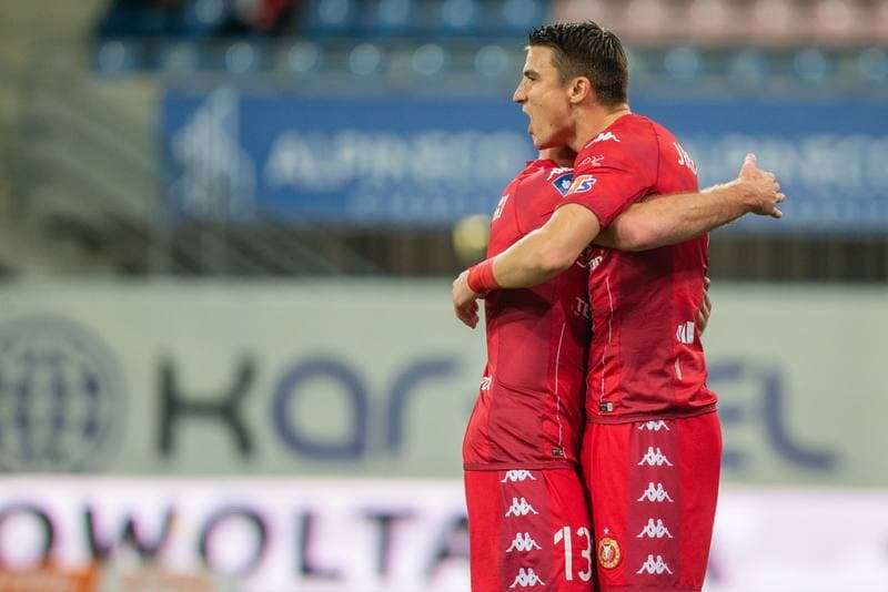Football. PKO BP Ekstraklasa. Piast Gliwice - Widzew Lodz. 10.10.2022