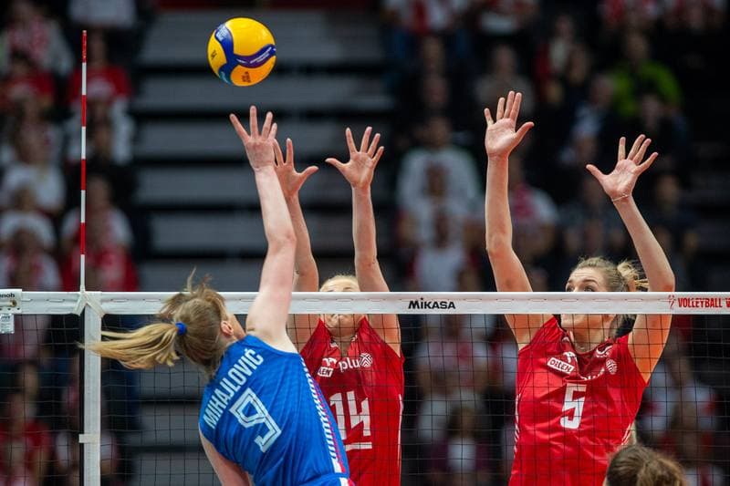 Volleyball. FIVB Women's World Championship. Serbia - Poland. 11.10.2022