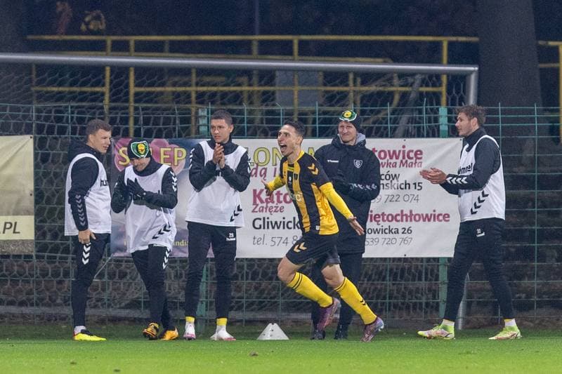 Football. Fortuna I Liga. GKS Katowice - Chojniczanka Chojnice. 05.11.2022