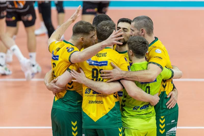 Volleyball. CEV Champions League. Aluron CMC Warta Zawiercie - Berlin Recycling Volleys. 30.11.2022