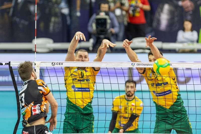 Volleyball. CEV Champions League. Aluron CMC Warta Zawiercie - Berlin Recycling Volleys. 30.11.2022