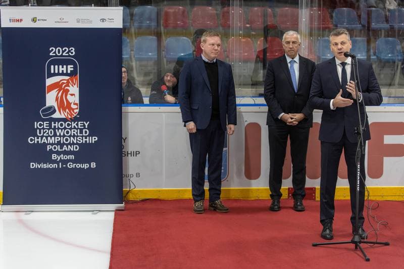 Ice Hockey. U20 World Championship Division 1B. Poland - Estonia. 11.12.2022