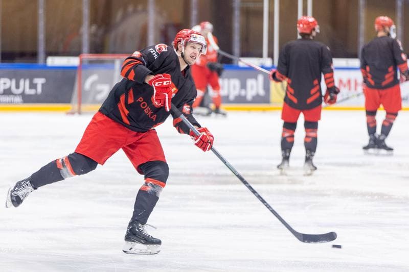 Ice Hockey. Poland national team. Training. 13.12.2022