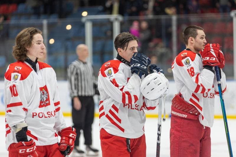 Ice Hockey. U20 World Championship Division 1B. Ukraine - Poland. 16.12.2022