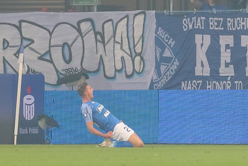 Football. PKO BP Ekstraklasa. Ruch Chorzow - LKS Lodz. 28.07.2023