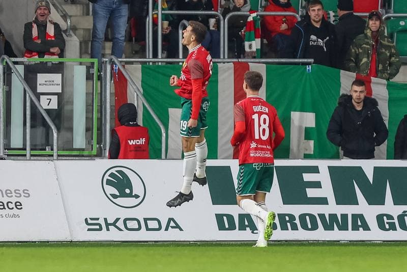 Football. Fortuna I Liga. Zaglebie Sosnowiec - Arka Gdynia. 12.11.2023