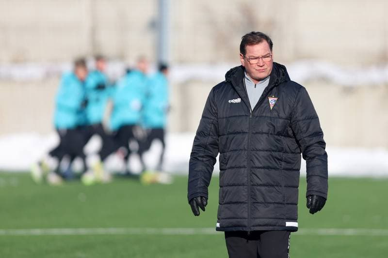 Football. Gornik Zabrze. Training. 10.01.2024