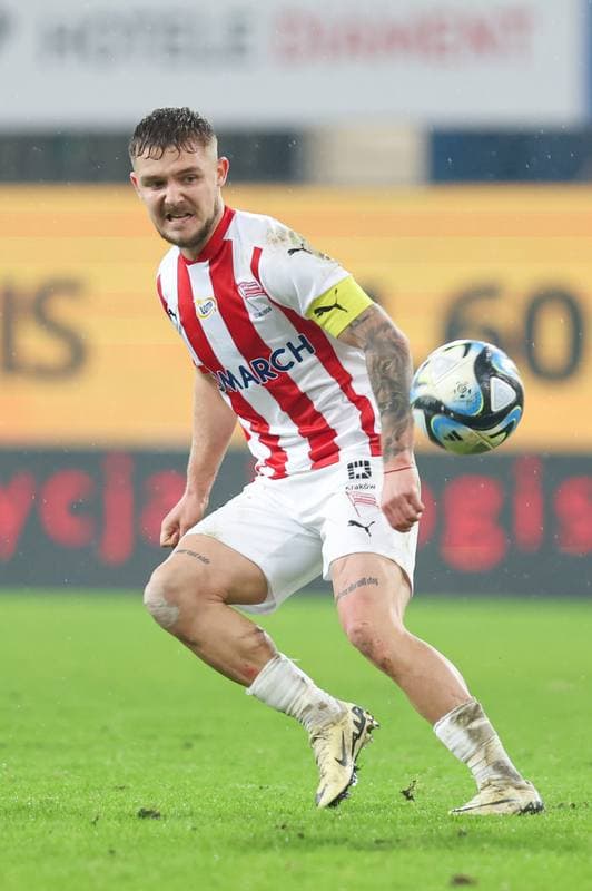 Football. PKO BP Ekstraklasa. Piast Gliwice - Cracovia Krakow. 23.02.2024