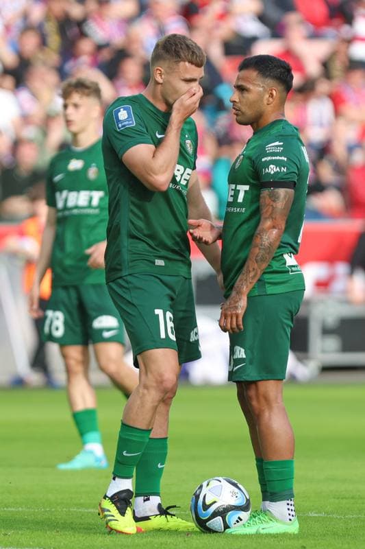 Football. PKO BP Ekstraklasa. Gornik Zabrze - Slask Wroclaw. 14.04.2024