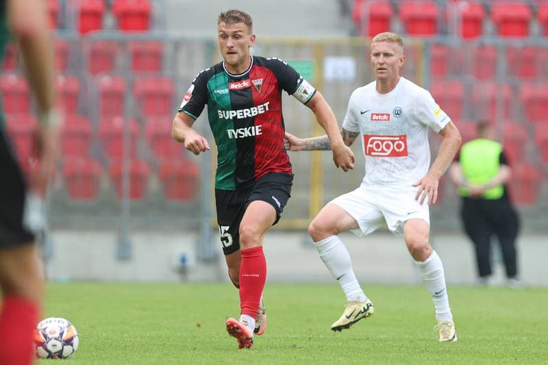 Football. Betclic I liga. GKS Tychy - Warta Poznan. 02.08.2024