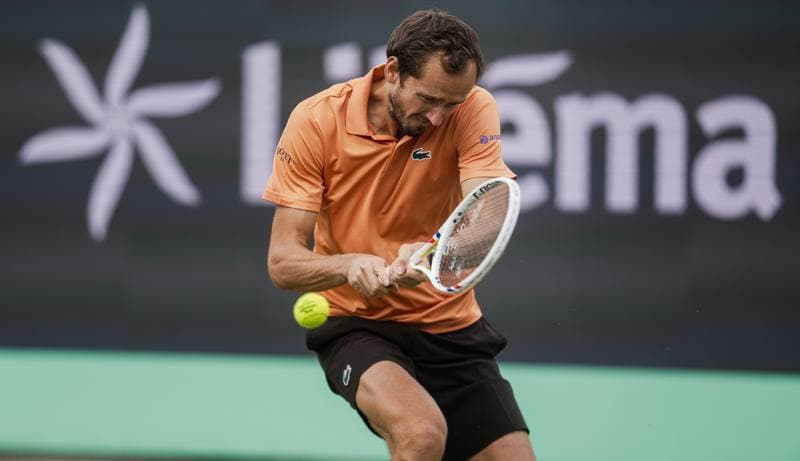 Tennis. Libema Open. Thijs Boogaard - Daniil Medvedev. 12.06.2026