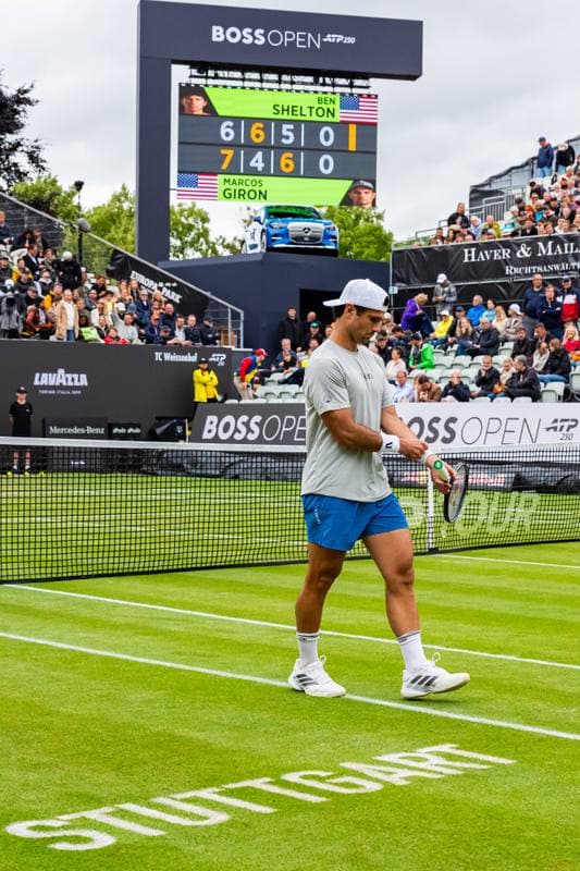 Tennis. BOSS OPEN. Ben Shelton - Marcos Giron. 12.06.2026
