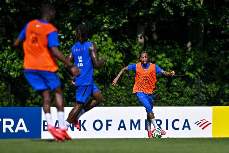 Football. FIFA World Cup 2026. France. Training. 12.06.2026