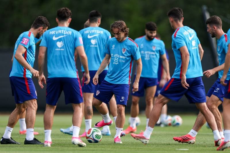 Football. FIFA World Cup 2026. Croatia. Training. 12.06.2026
