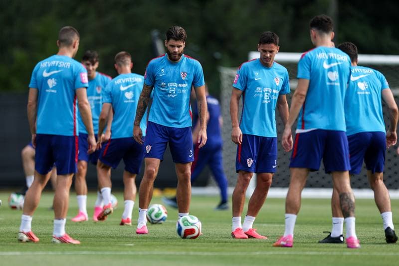 Football. FIFA World Cup 2026. Croatia. Training. 12.06.2026