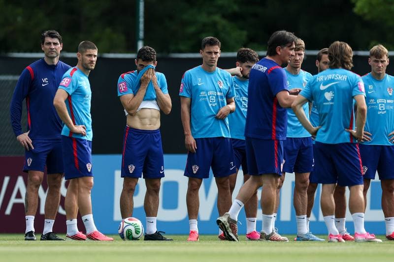 Football. FIFA World Cup 2026. Croatia. Training. 12.06.2026