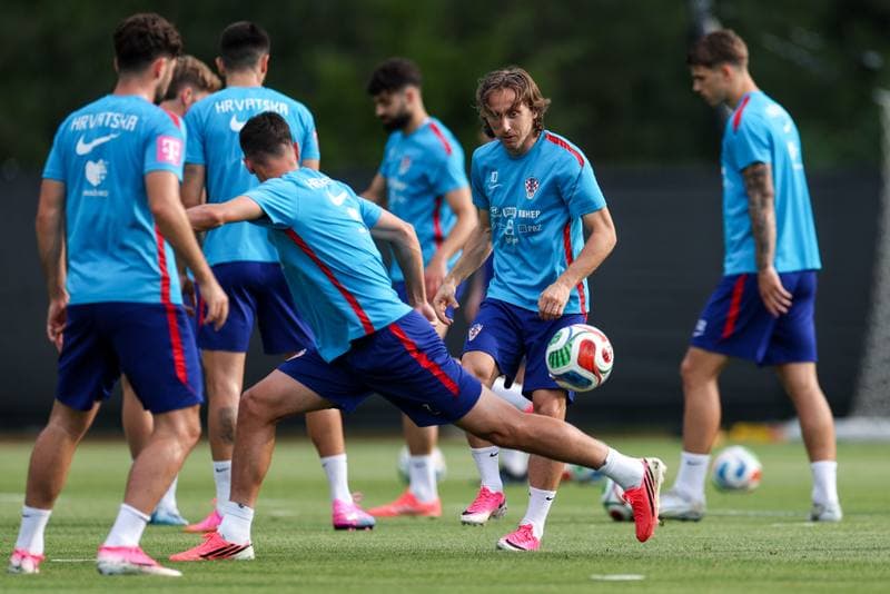 Football. FIFA World Cup 2026. Croatia. Training. 12.06.2026