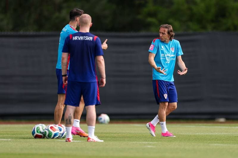 Football. FIFA World Cup 2026. Croatia. Training. 12.06.2026