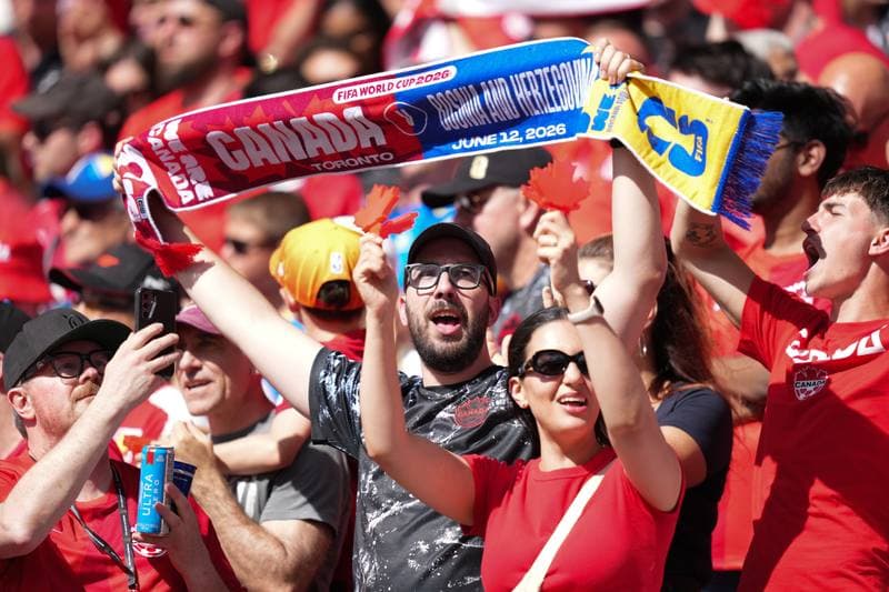Football. FIFA World Cup 2026. Canada - Bosnia and Herzegovina. 12.06.2026