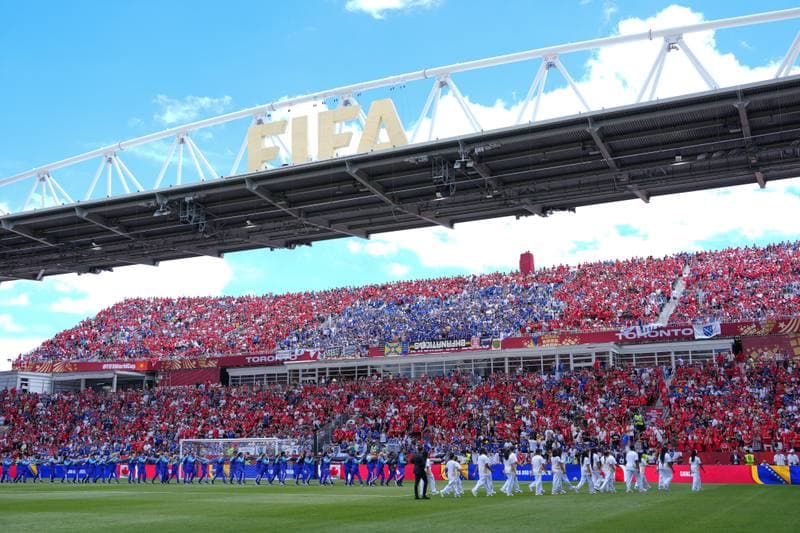 Football. FIFA World Cup 2026. Canada - Bosnia and Herzegovina. 12.06.2026