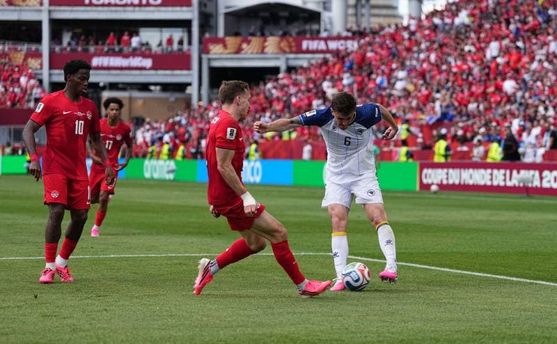 Football. FIFA World Cup 2026. Canada - Bosnia and Herzegovina. 12.06.2026