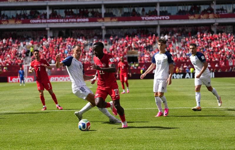 Football. FIFA World Cup 2026. Canada - Bosnia and Herzegovina. 12.06.2026