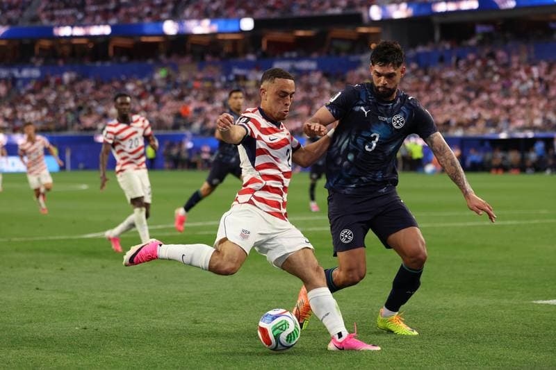 Football. FIFA World Cup 2026. USA - Paraguay. 13.06.2026