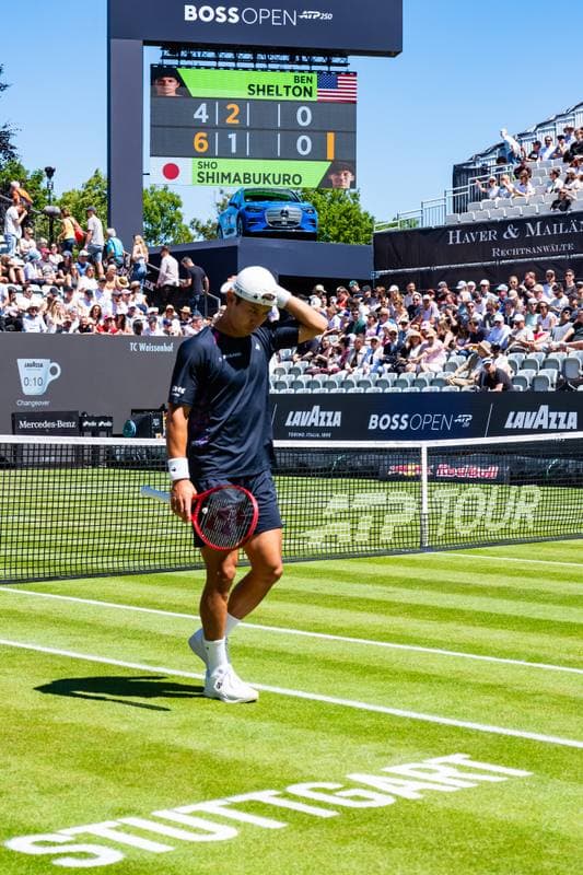 Tennis. BOSS OPEN. Ben Shelton - Sho Shimabukuro. 13.06.2026