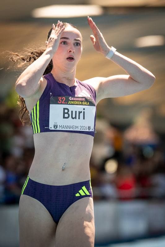 Athletics. Juniorengala. Xenia Buri. 13.06.2026