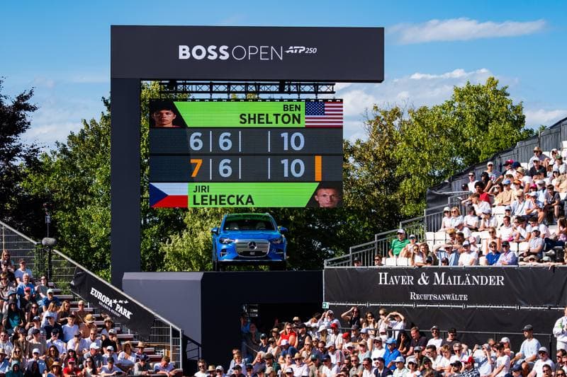 Tennis. BOSS OPEN. Ben Shelton - Sho Shimabukuro. 13.06.2026