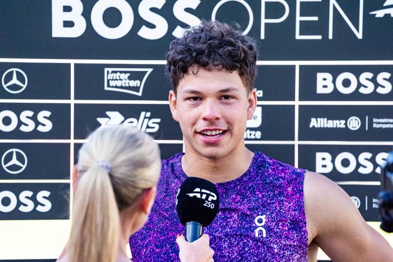 Tennis. BOSS OPEN. Ben Shelton - Sho Shimabukuro. 13.06.2026