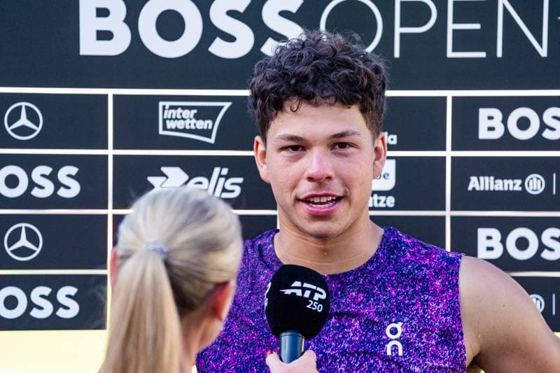 Tennis. BOSS OPEN. Ben Shelton - Sho Shimabukuro. 13.06.2026