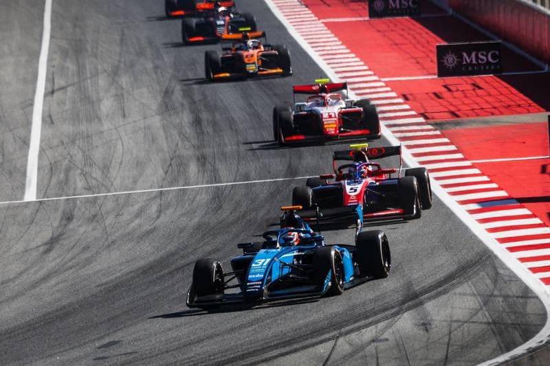 Motorsport. Formula 2. Barcelona Race. 13.06.2026